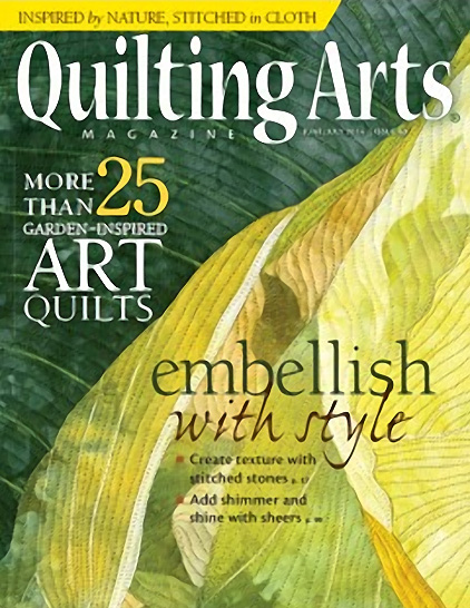 Quilting Arts Magazine June/July 2014