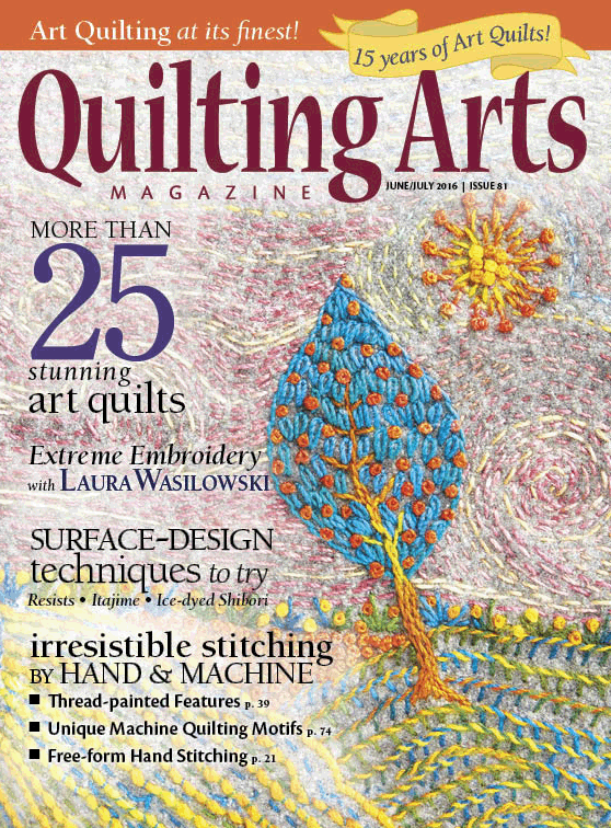 Quilting Arts Magazine – June/July issue